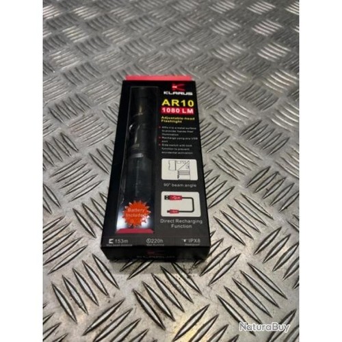 Lampe tactique rechargeable