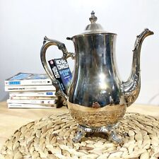 Silver Metal Teapot - Signed International Silver Company USA