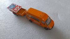 SIKU 1660 PACK MAN Transporter Traffic Control Trailer