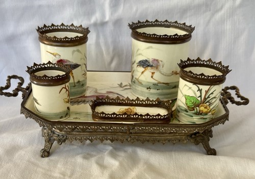 Service fumeur faience - a,