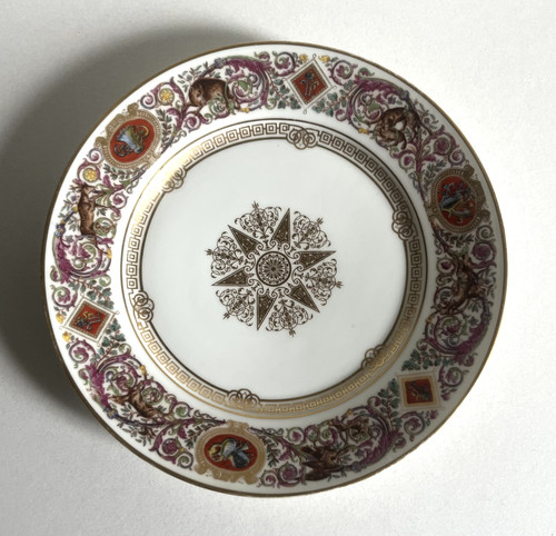 Assiette porcelaine de - en,