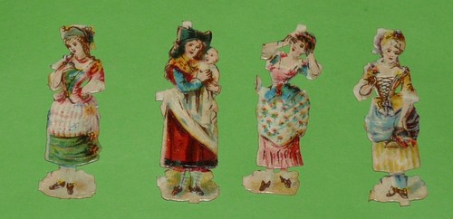 Petits chromos decoupis - chromos,