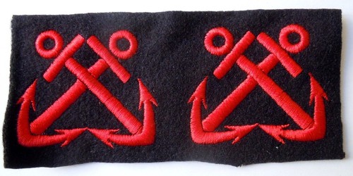 Ancres patch tissu fusiliers - patch,