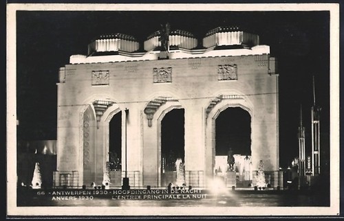 Carte postale anvers - postale,