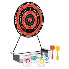 Fléchettes Magnétique Board 4 Shooter Noël Boisson Jeu Adulte Cerf Poule Fête
