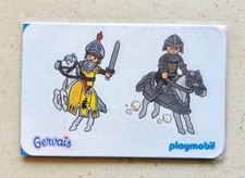 Playmobil Chevalier Roi sticker sticker sticker vintage