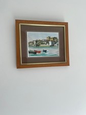 Tableau vintage signé Franco