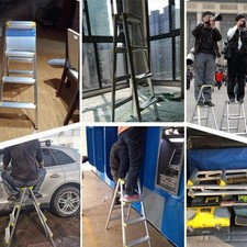 Échelle pliante à pédales