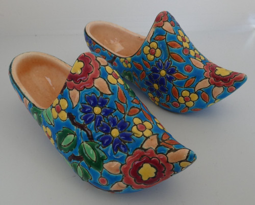 Petits sabots motifs fleurs - petits, à