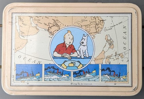 Boîte tintin milou tropico - boîte,