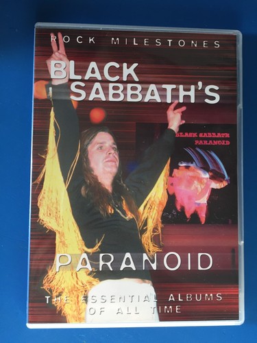 Black sabbath paranoid dvd - black,