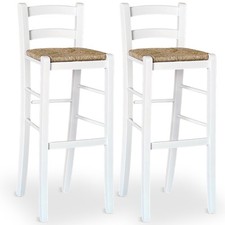 Paire De Tabourets Hauts 80 Cm