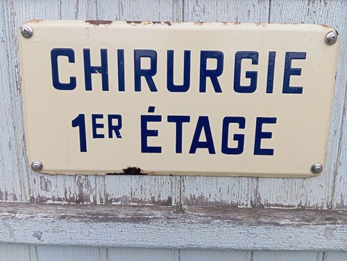 Ancienne plaque emaillee - plaque,