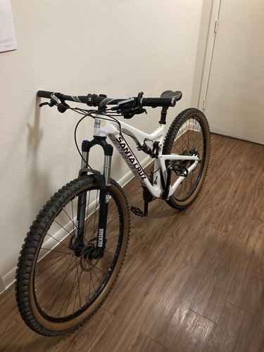 Mountain bike santa - bike,