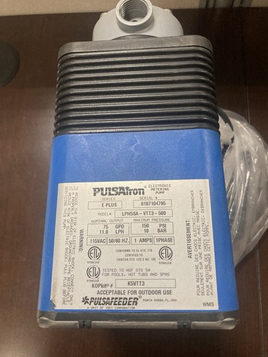 Pulsatron pulsafeeder lph5sa - lph5sa,