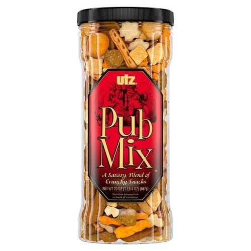Utz pub mix oz - 20, barrel