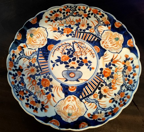Plat japonais imari ancien - plat,