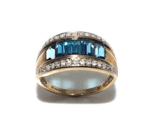 Femmes 9ct 9carat bague - femmes,