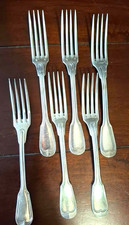 6  fourchettes  en métal argenté  ALFENIDE