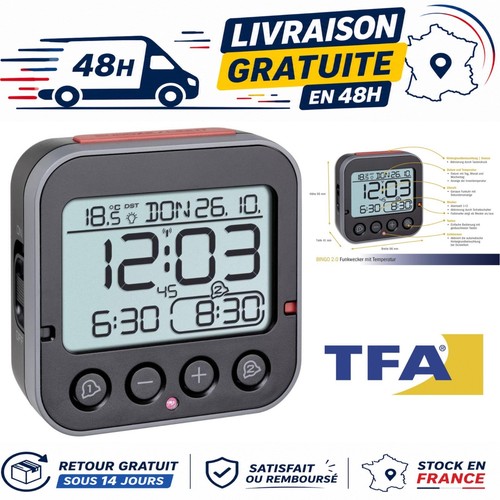 Tfa dostmann réveil - tfa,
