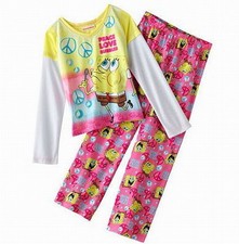SUPERBE PYJAMA BOB L'EPONGE 4-5 ANS ( size XS 4/5 ) NICKELODEON