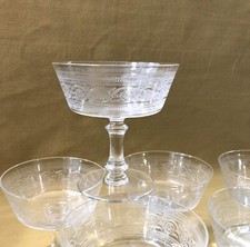 1 coupe à champagne cristal