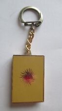 vintage book selection keychain book