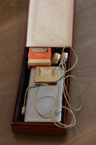Old telex hearing aid - telex,