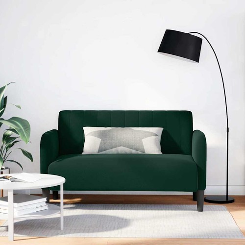 Canapé causeuse vert - , foncé