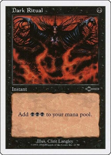 Mtg magic dark ritual - mtg, english