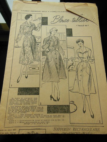 Patron ancien femme