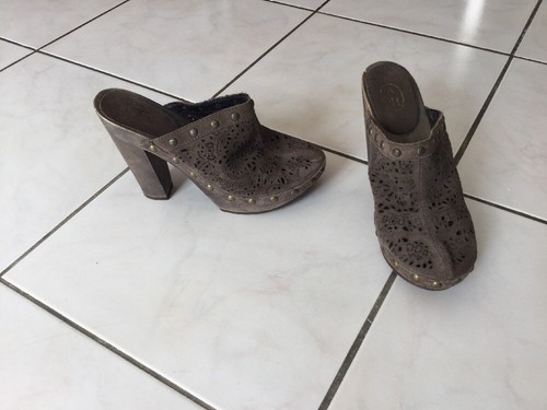 Sabots mules ash - sabots,
