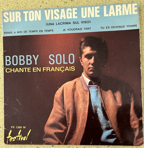 Bobby solo sur ton visage - solo,