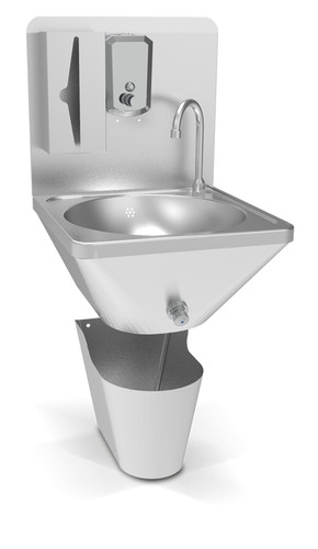 Lave mains inox - , mural