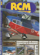 RCM N°185 PLAN "MINI LOOP" AEROBATIC GLIDER / X-TREME VARIO / MULTIPLEX 4000