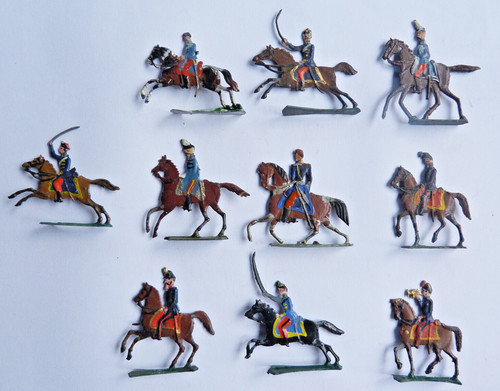 Plats étain zinnfiguren - plats,