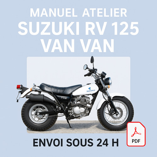Manuel atelier suzuki - suzuki, rv
