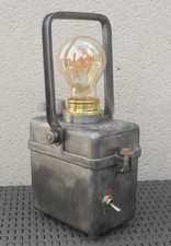 Antique WONDER TYPHON STYLE SNCF INDUSTRIAL lamp