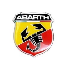 Autocollant Officiel Abarth 3D