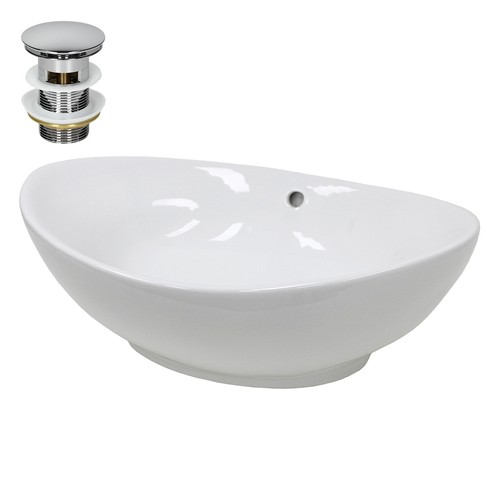 Lavabo céramique blanc - céramique,