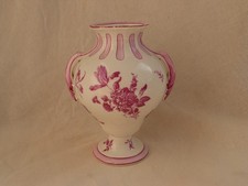 VASE EN FAIENCE DE GIEN,DECOR
