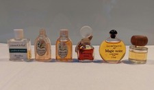 Lot de 6 miniatures de parfums