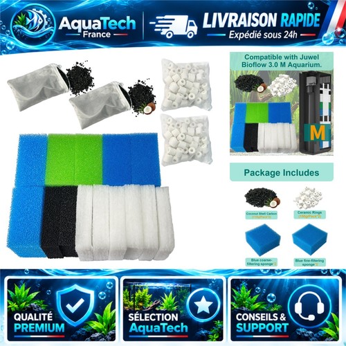 Masses filtrantes aquarium