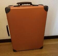 Globe Trotter Trolley Case Lugege Case Travel Bag Orange Size M