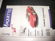 **m Revue Maquettes n°19 Panhard 178 - Ferrari Testa Rossa - Golf GTI 16S 