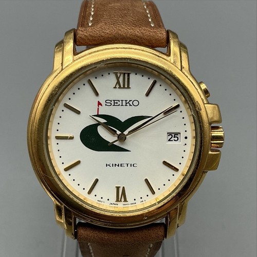 Seiko kinetic 5m43 0b09 mens - seiko,