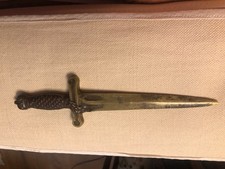 Coupe papier en bronze en