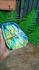 1430g  BLOC A POSER LABRADORITE Madagascar Massage Lithothérapie pierre