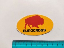 EUROCROSS STICKER STICKER STICKER VINTAGE 80s ORIGINAL