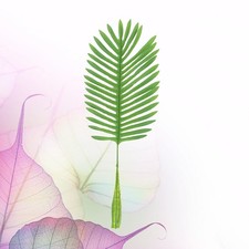  5pcs feuilles de palmier